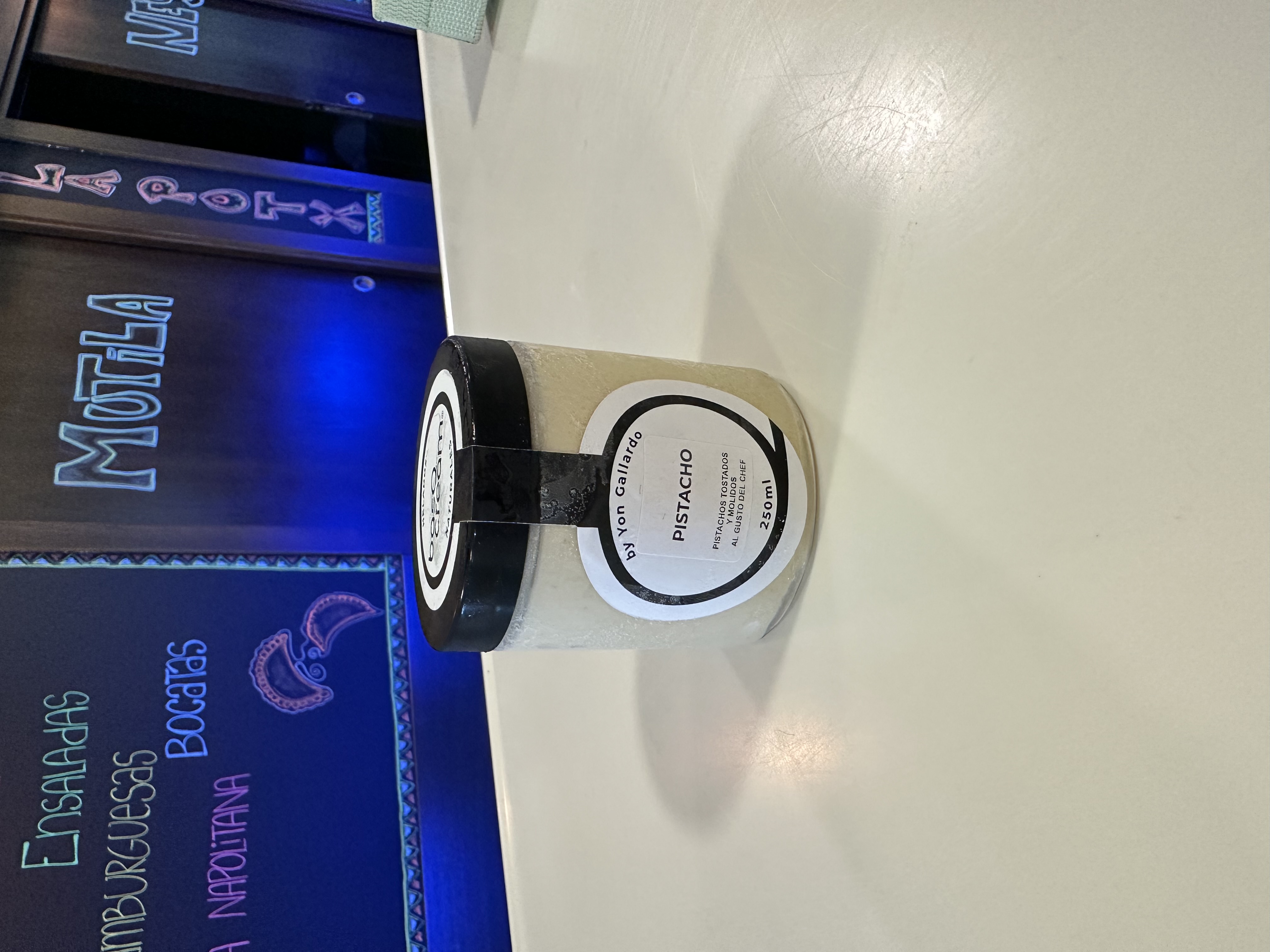 Helado natural 250 ml 