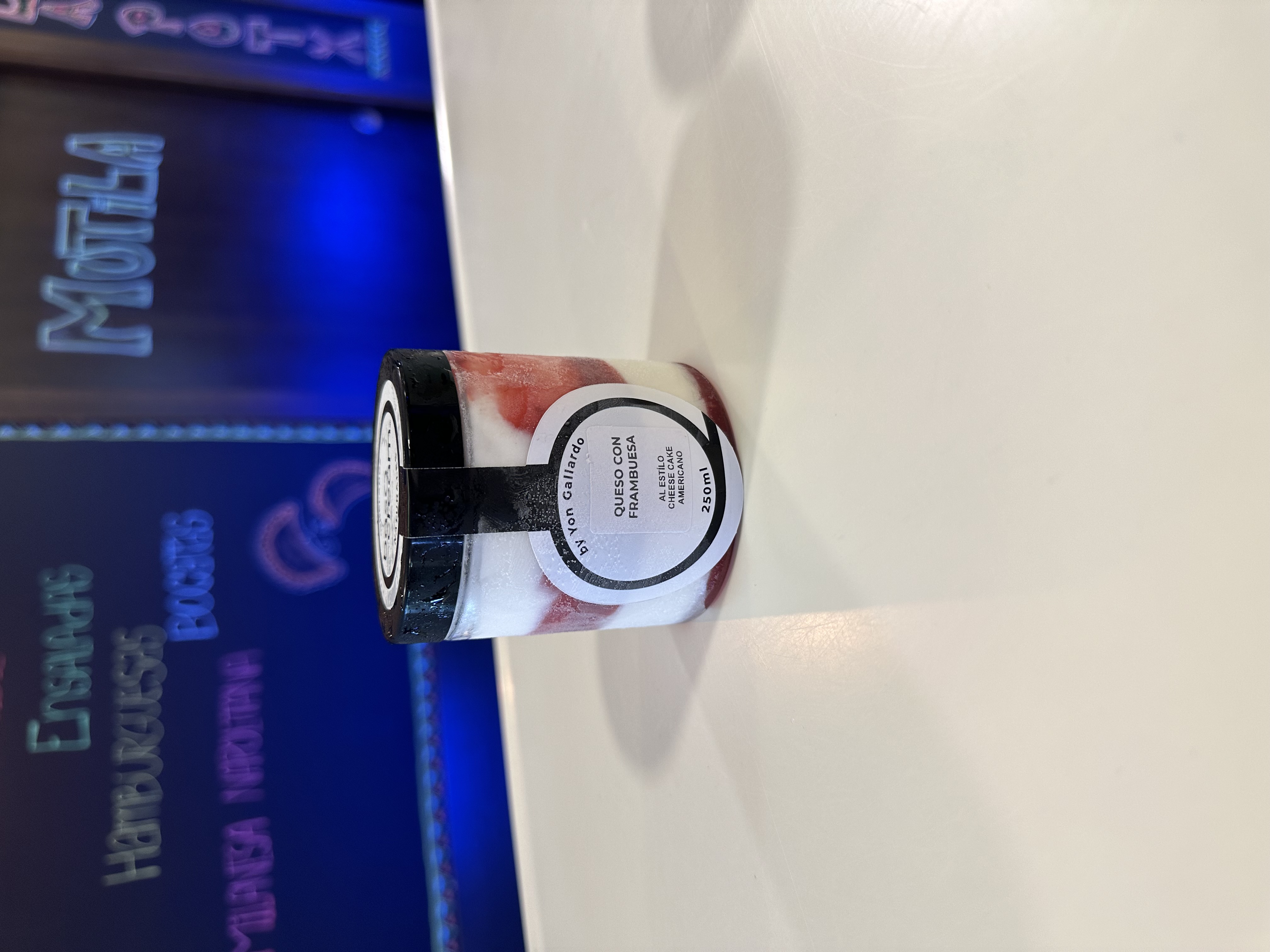 Helado natural 250 ml 